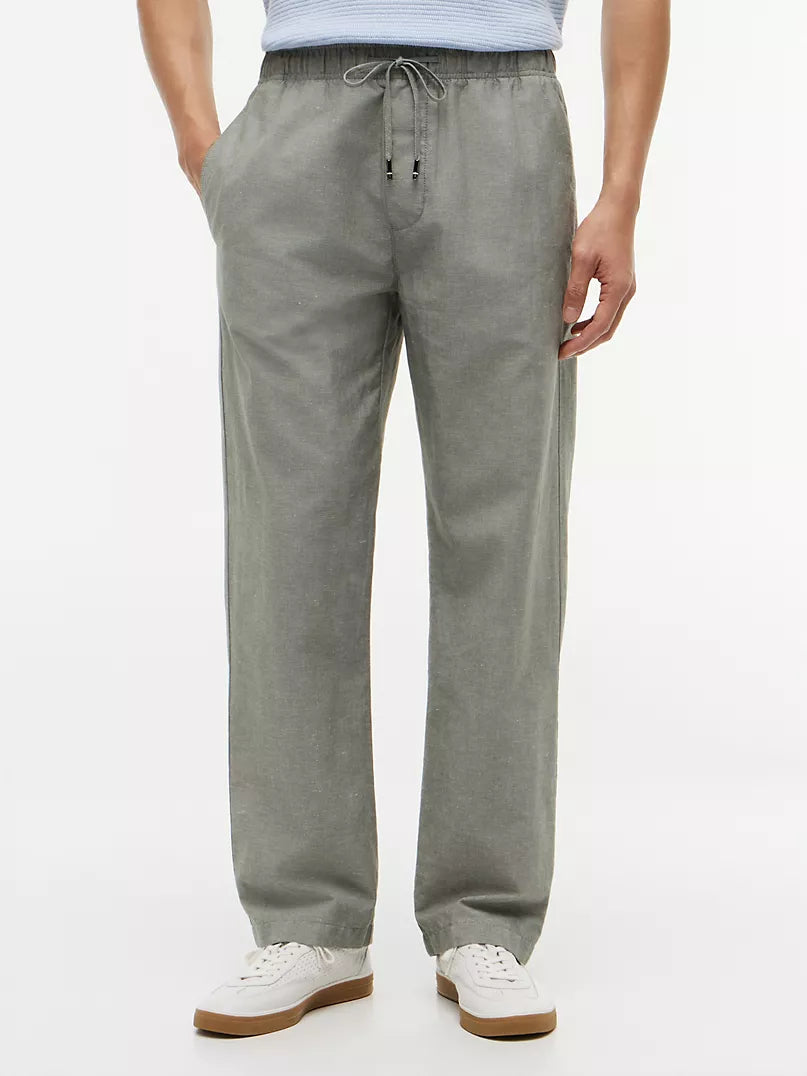 Tommy Hilfiger Cotton-Linen Blend Relaxed Pant