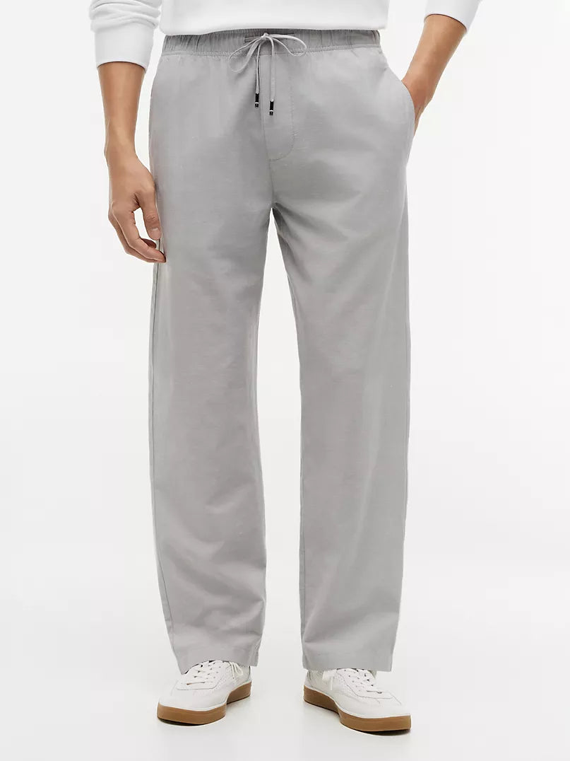 Tommy Hilfiger Cotton-Linen Blend Relaxed Pant