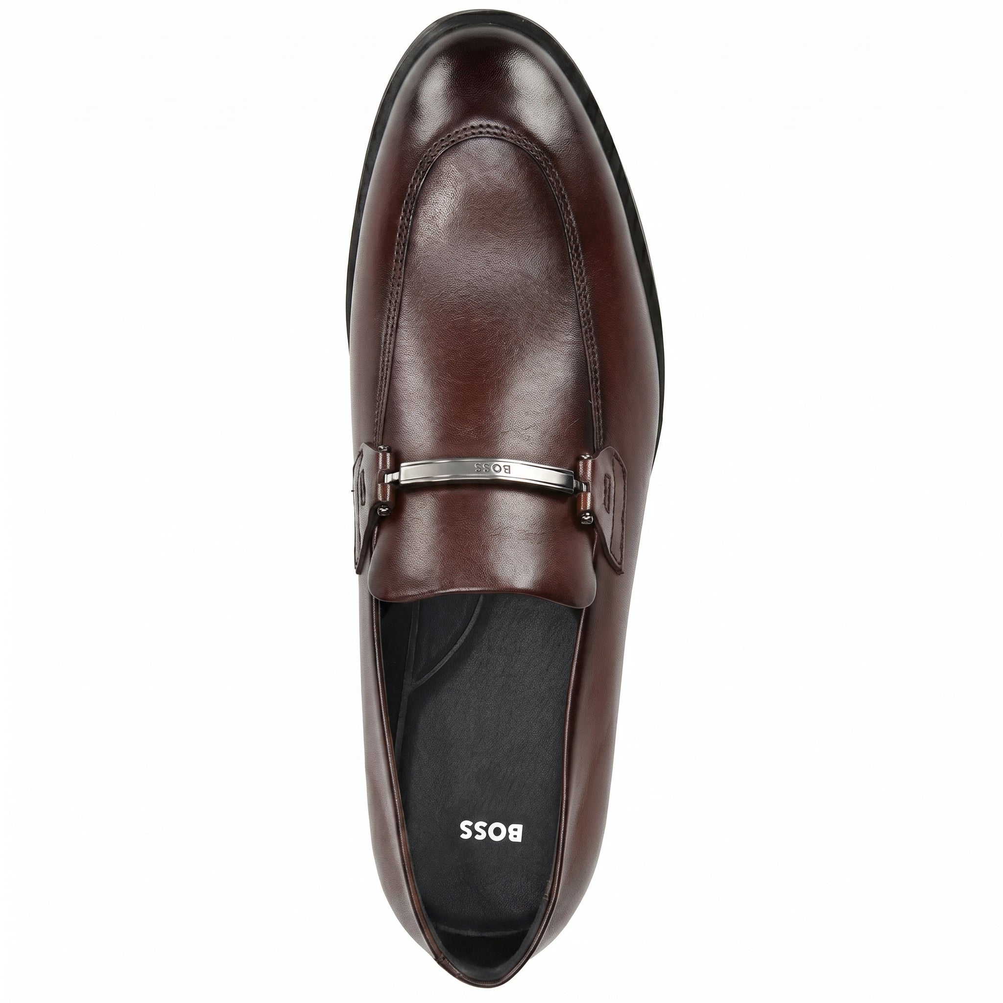 BOSS BY HUGO BOSS Colby Italian Leather Bit Loafers