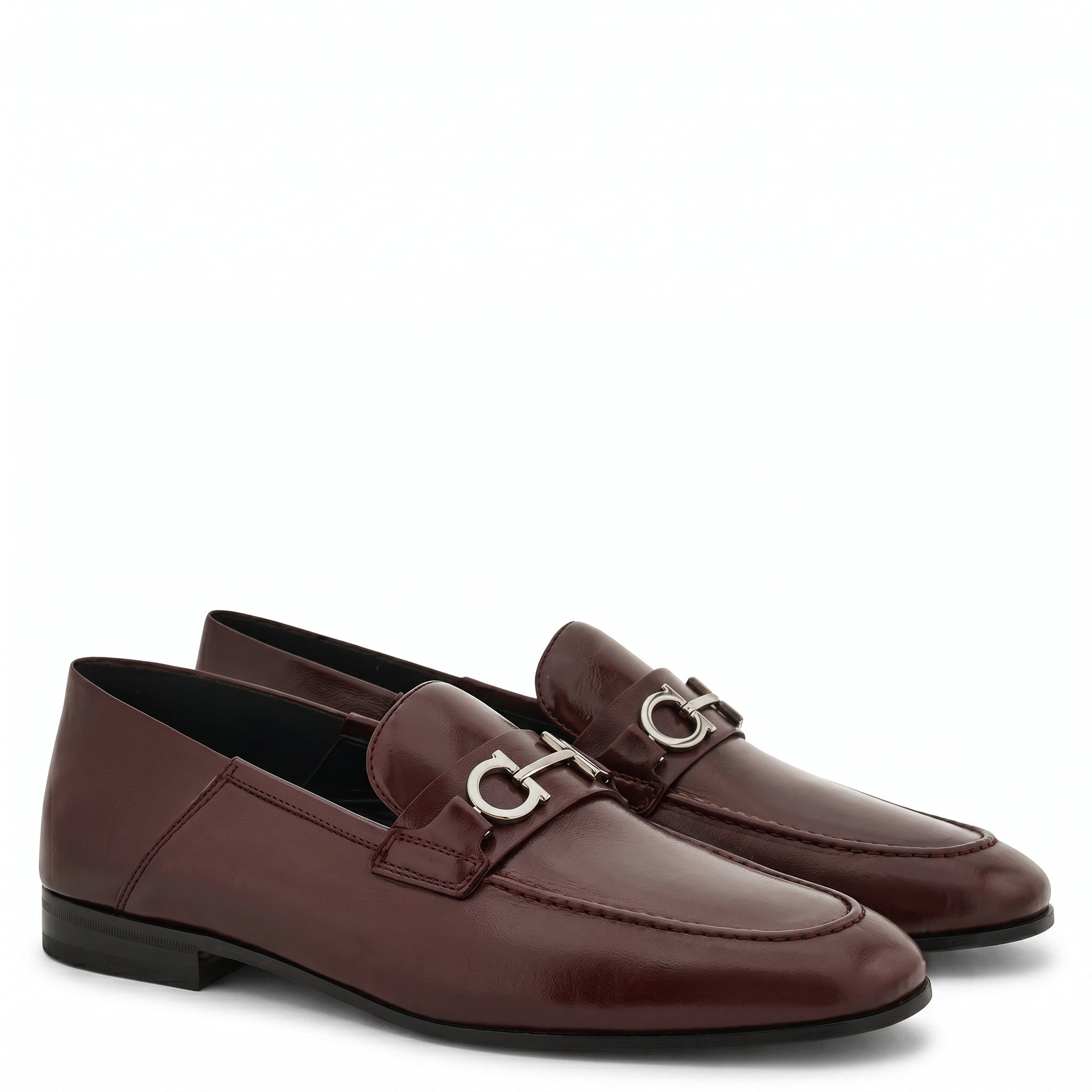 FERRAGAMO Gancini Ornament Hybrid Loafers