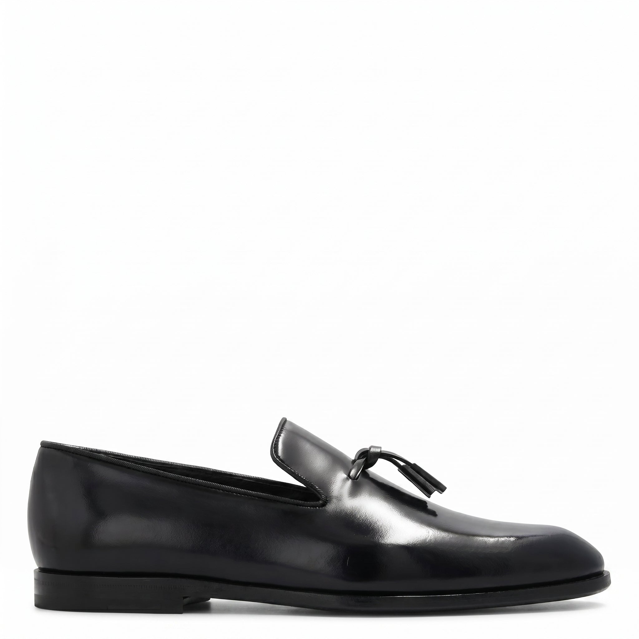 FERRAGAMO Florida Leather Tassel Loafers