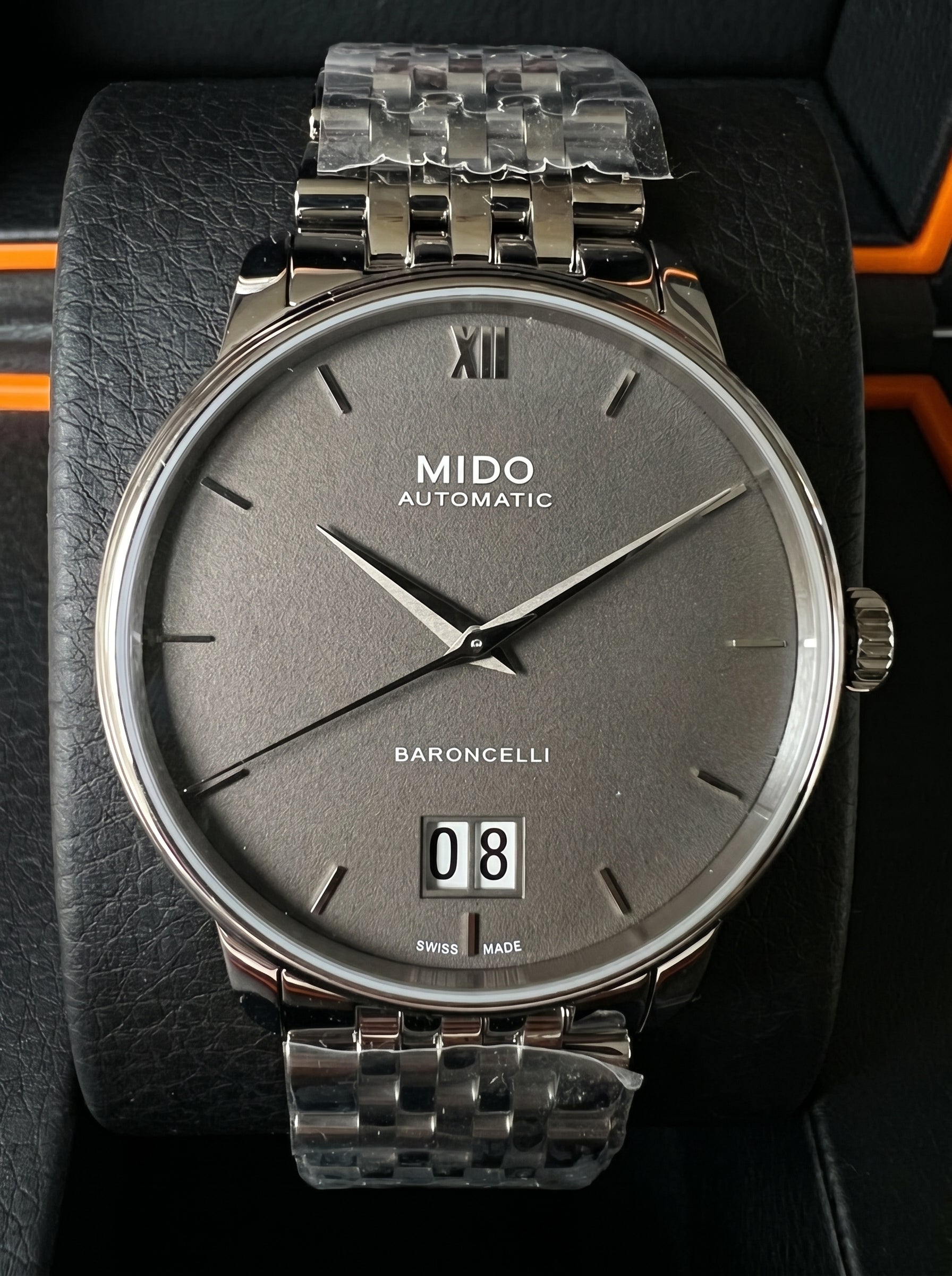 MIDO Baroncelli III Automatic Anthracite Dial