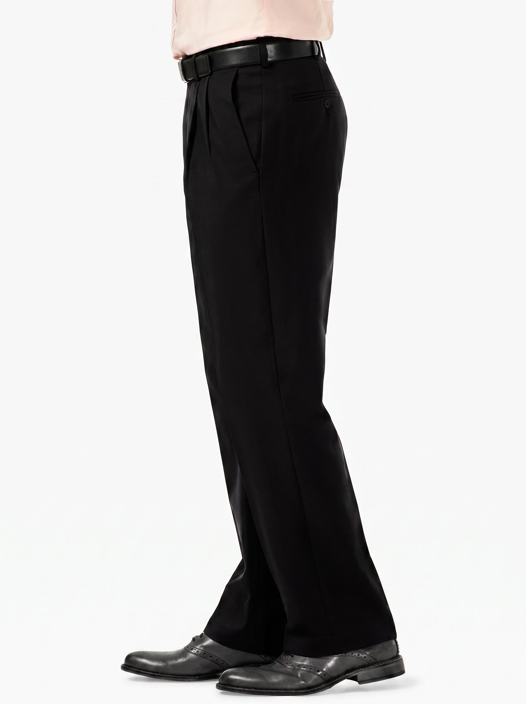 Haggar Cool 18 PRO Classic-Fit Pleated Dress Pant