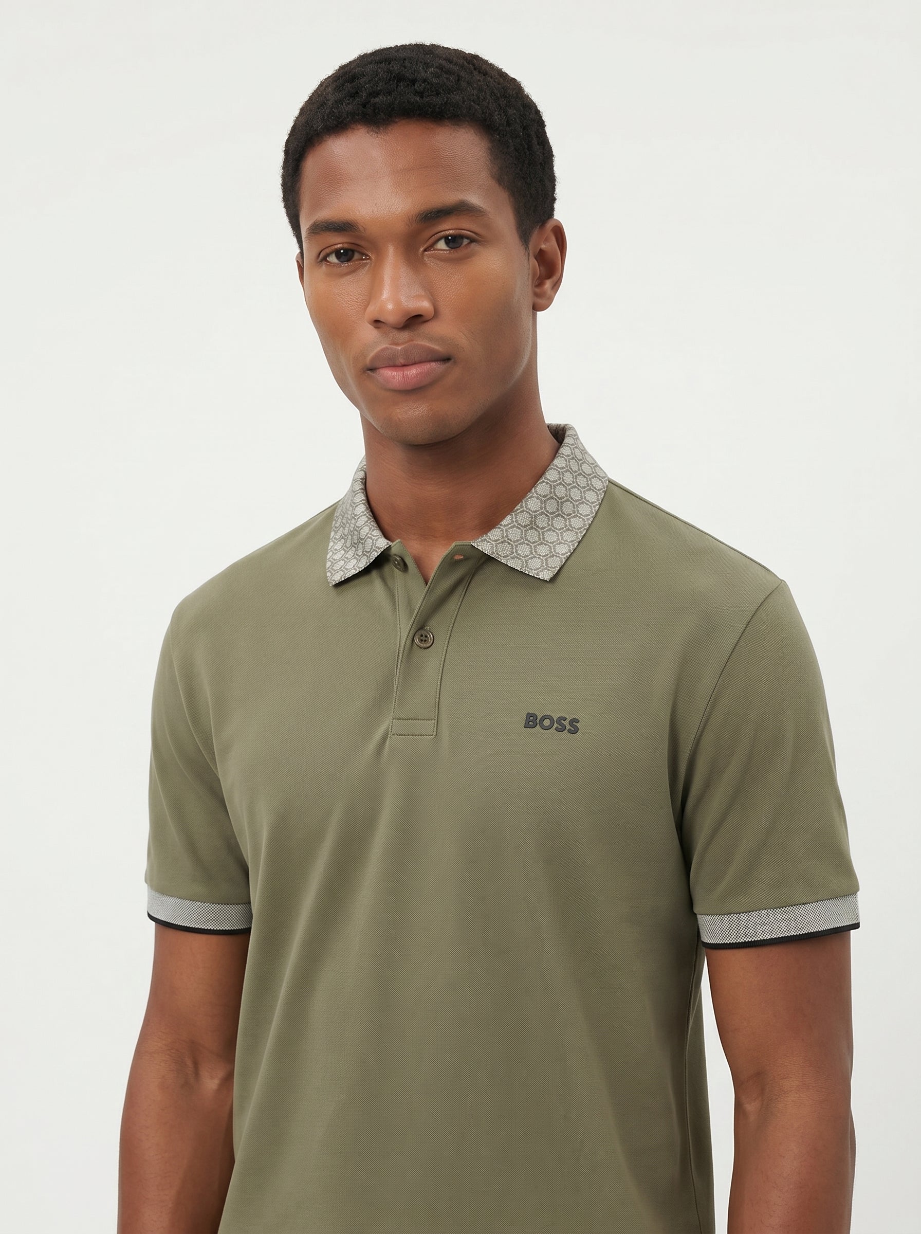 BOSS BY HUGO BOSS Stretch Cotton Moisture Management Paddy Polo