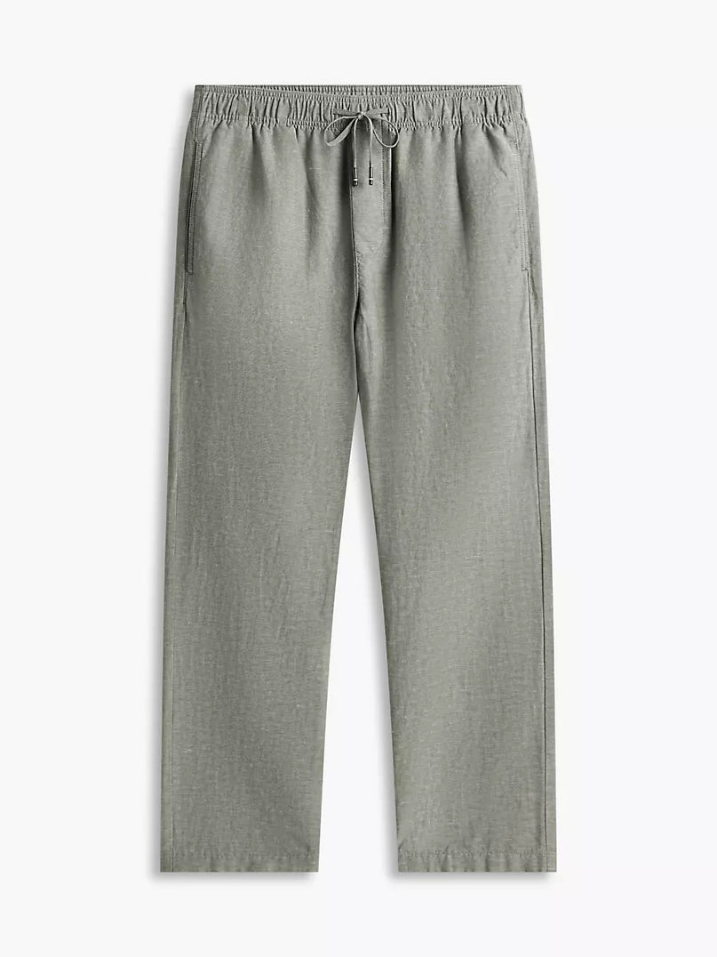 Tommy Hilfiger Cotton-Linen Blend Relaxed Pant