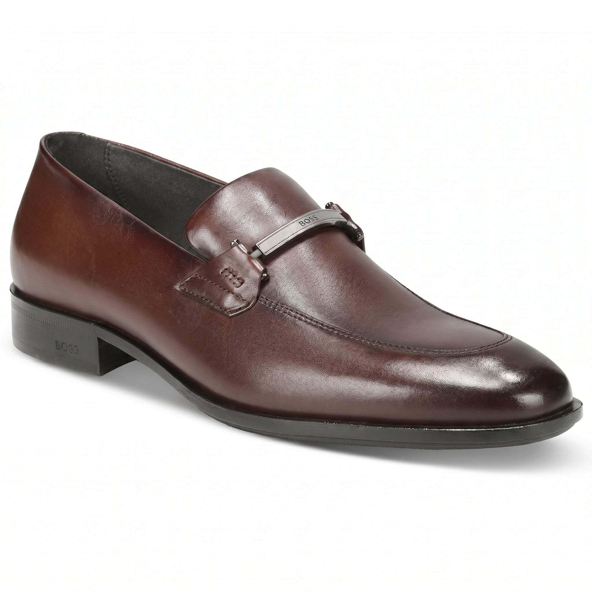 BOSS BY HUGO BOSS Colby Italian Leather Bit Loafers