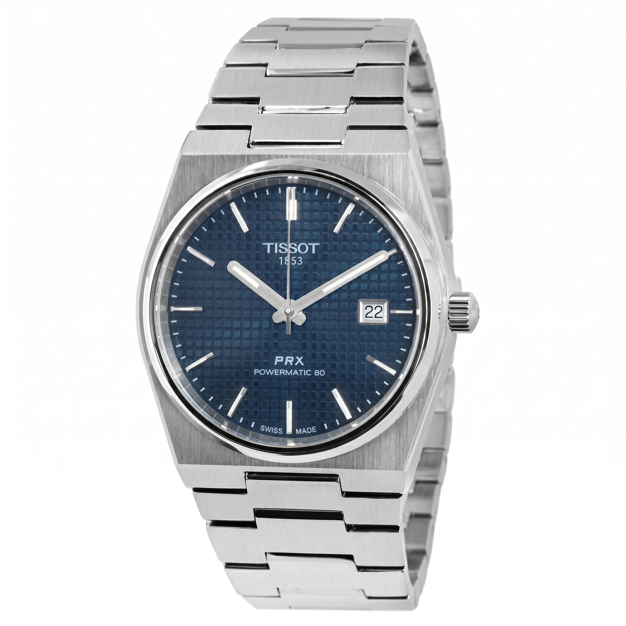 TISSOT — PRX Powermatic 80 Automatic Blue Dial