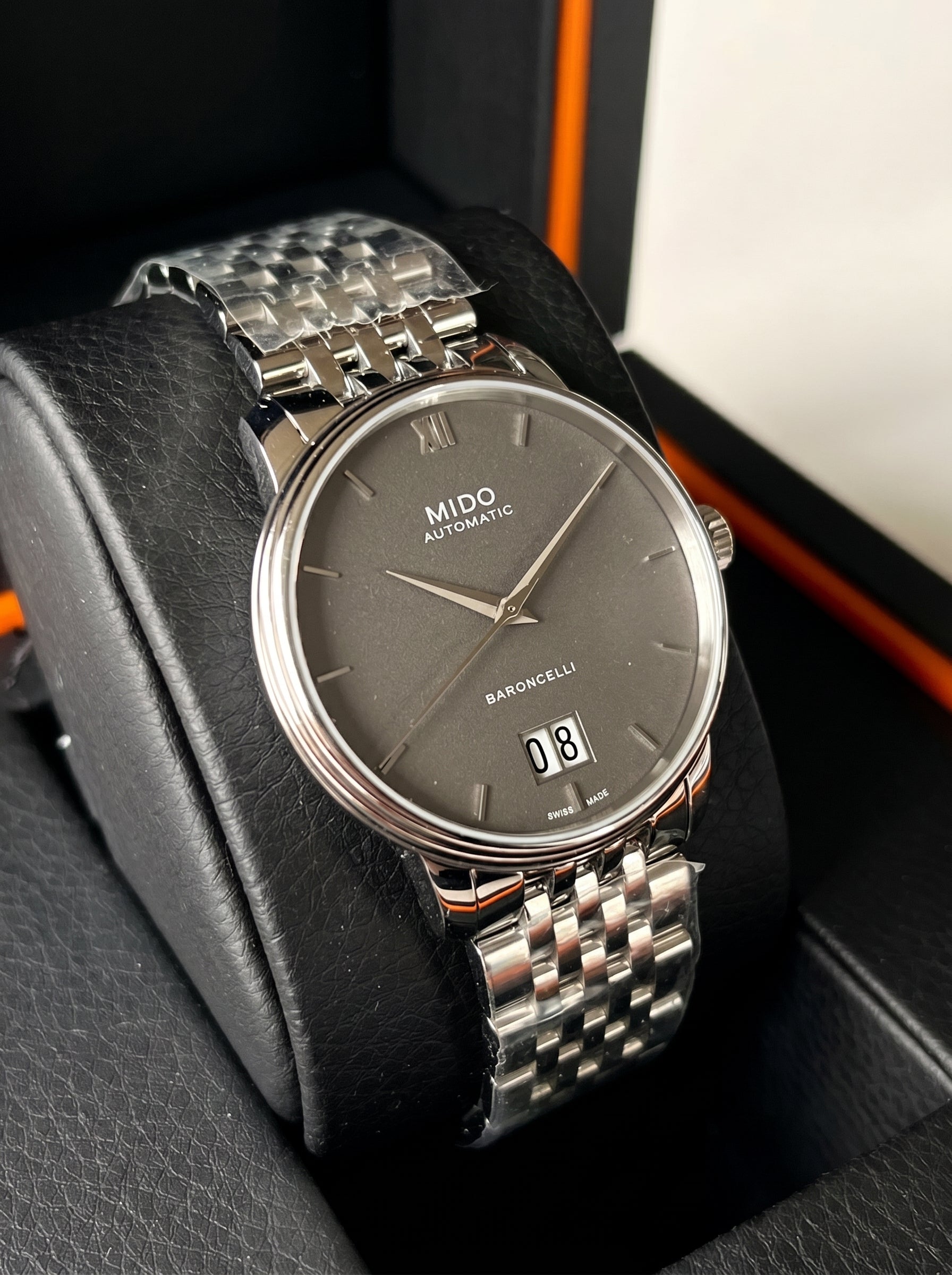 MIDO Baroncelli III Automatic Anthracite Dial