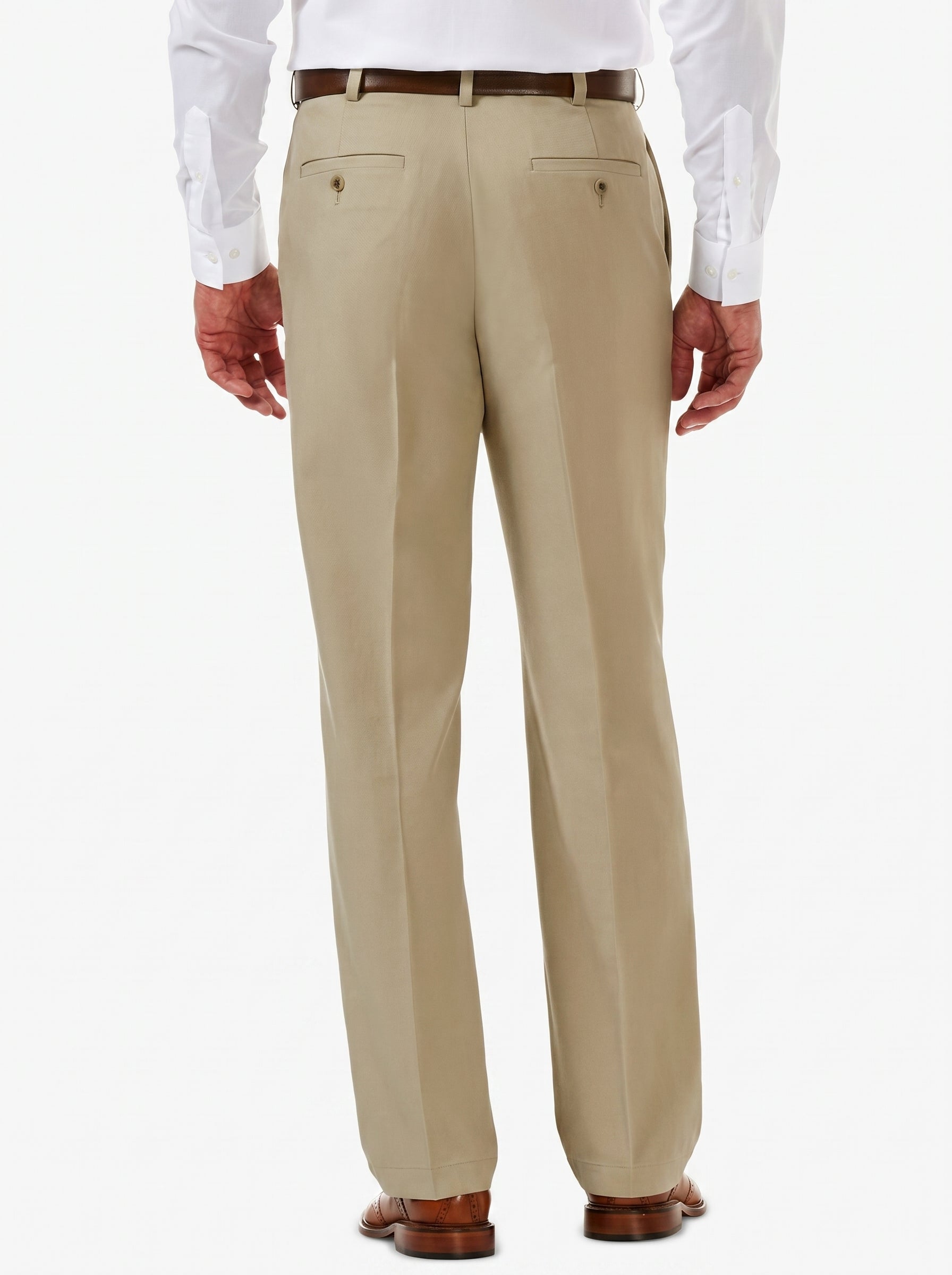 Haggar Cool 18 PRO Classic-Fit Pleated Dress Pant